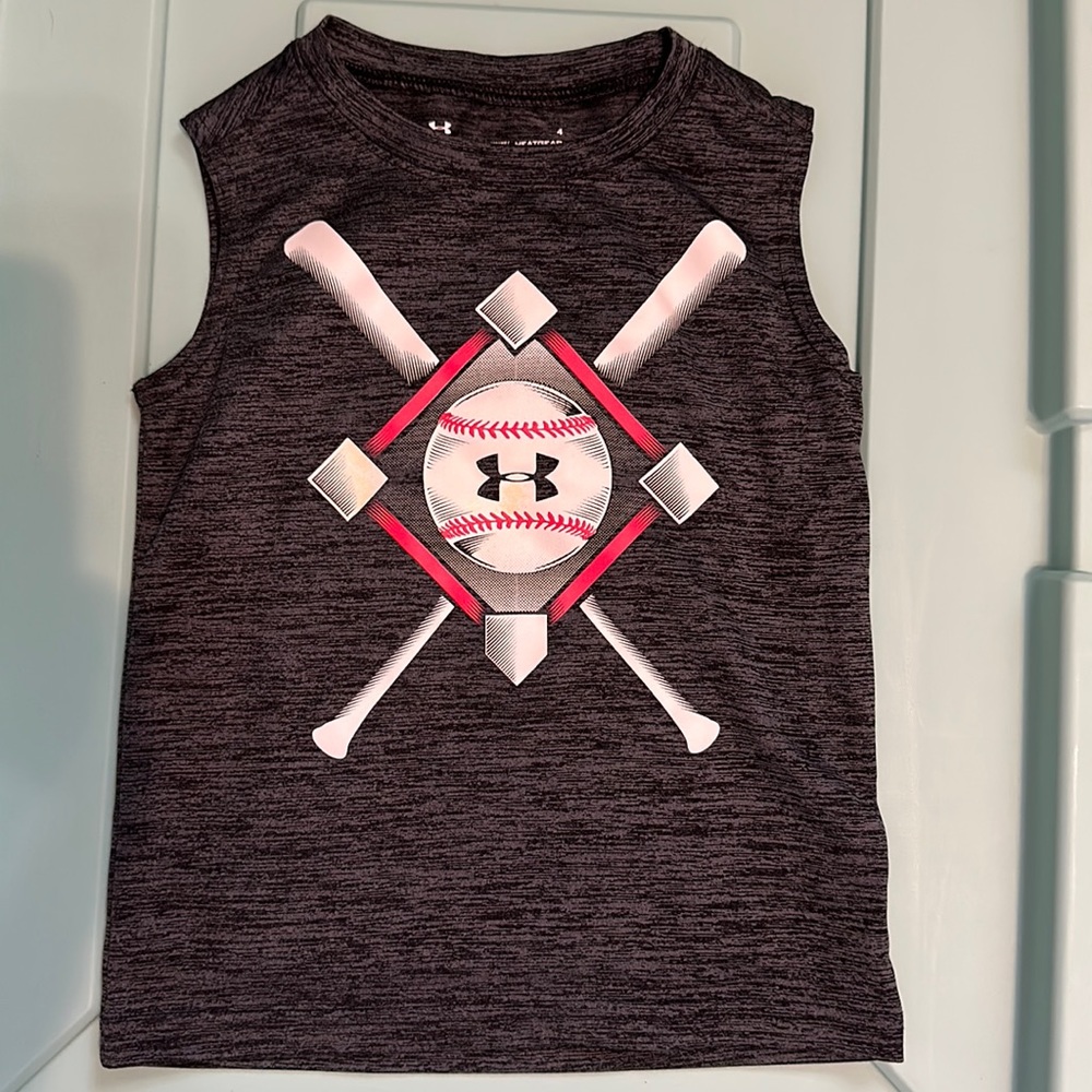 Under Armor baseball sleeveless shirt
